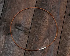 Zooying Longitud personalizada Collar con colgante de moda <span class=keywords><strong>Cierre</strong></span> de metal de acero inoxidable con <span class=keywords><strong>cierre</strong></span> de bloqueo - Product Image 1