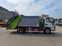 Camion à ordures compacteur JAC V3 Euro VI, châssis 6 mètres cubes