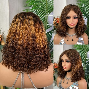 Original Vietnamese <b>Wig</b> SDD 12 Inch Luxury Curl Water Wave Glueless Lace Closure <b>Wig</b> <b>Bob</b> - Product Image 4