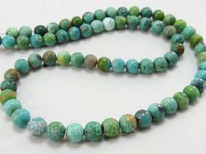 Cuentas Esféricas Pulimentadas de Turquesa Azul de Arizona de 16 Pulgadas para Joyería, Certificadas por Terceros, Suministros para Mayoristas, Nuevas - Product Image 2