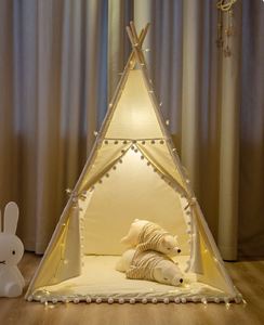 Kids Play Camping Tent Bedroom Decoration Playhouse Tent for Kids <b>Space</b> Teepee Indoor - Product Image 5