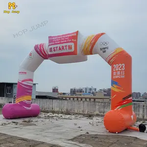 Custom inflatable arch advertising arch inflatable gate inflatable running arch for marathon