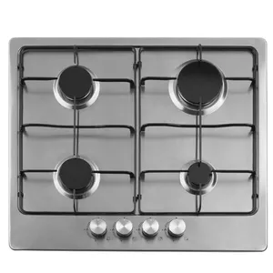 Gaya Eropa 60/90Cm Portabel Meja Dibangun Di Kompor Gas 4 Burner Alat Dapur Keselamatan Perangkat Dapur Kompor Gas Cooker