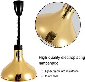 <b>Electric</b> Copper <b>Food</b> <b>Warmer</b> Infrared Pendant for Restaurant Meals Restaurant Meals <b>Warmer</b> - Product Image 6
