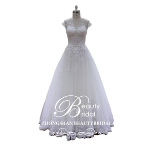 chinese dress ladies WL053-Fitted Lace Wedding Gown-Andrea & Leo