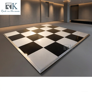 Plataforma de Baile para Decoración de Banquetes con Bordes de Aluminio, Plataforma Resistente - Product Image 2