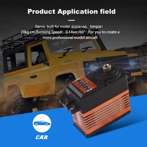CYS-S2220 горячая Распродажа, товары от производителей по низким Высокое качество для детей до 20 кг по самой низкой цене, крутящий момент Титан шестерни тигельные цифровой сервопривод для 1/8 rc автомобиль - Product Image 3