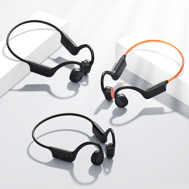 K08 Ergonomic Open-ear Wireless Bone Conduction Headphone 28G Ultra Light Surround Sound Smart Noise Reduction Bluetooth Headset