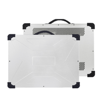 Computadora portátil resistente 17,3 de doble pantalla confiable y duradera con chasis de aleación de aluminio Win 10 Core i7 i9 Cpu