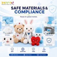 Mainan Boneka Medis untuk Kenyamanan Pasien, untuk Klinik dan Program Kesehatan, Desain Ramah Lingkungan, Grosir Partai Besar, MOQ Rendah