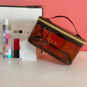 Sac à cosmétiques transparent multifonctionnel en plastique PVC Logo personnalisé - Product Image 2