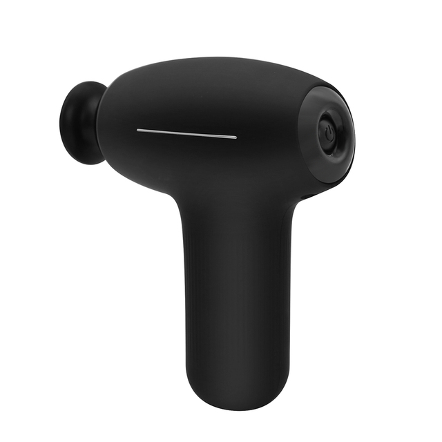 Mini Massage Gun 1200-3200RPM 4 Heads Rechargeable Percussion Deep Tissue for Plantar Fasciitis Myofascial Pain Relief