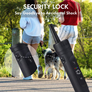 रिमोट लांग रेंज इलेक्ट्रिक कुत्ता प्रशिक्षण कॉलर कंपन कॉलर कुत्ते बिजली के झटके कॉलर - Product Image 5