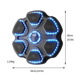 Máquina de Boxeo Musical Electrónica para el Hogar, Versión Mejorada, Ritmo de Baile, con 6 Luces de Conexión - Product Image 5