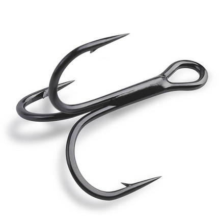 Mustad TR78NP Treble Fishing Hooks 10 Pack for Bass Trout