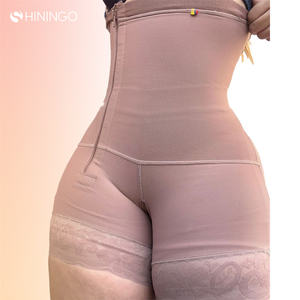 महिला स्लिमिंग पेट नियंत्रण पूर्ण शरीर शेपर उच्च कमर हिप और बट चोर पैंट संपीड़न प्लस आकार निजी लेबल Shapewear - Product Image 3