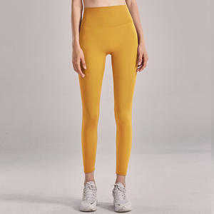 Nuevo Leggings Deportivo para Mujer, Efecto Levanta Glúteos, Cintura Alta, Ajustado, Transpirable, Color Sólido, para Yoga y Fitness - Product Image 1