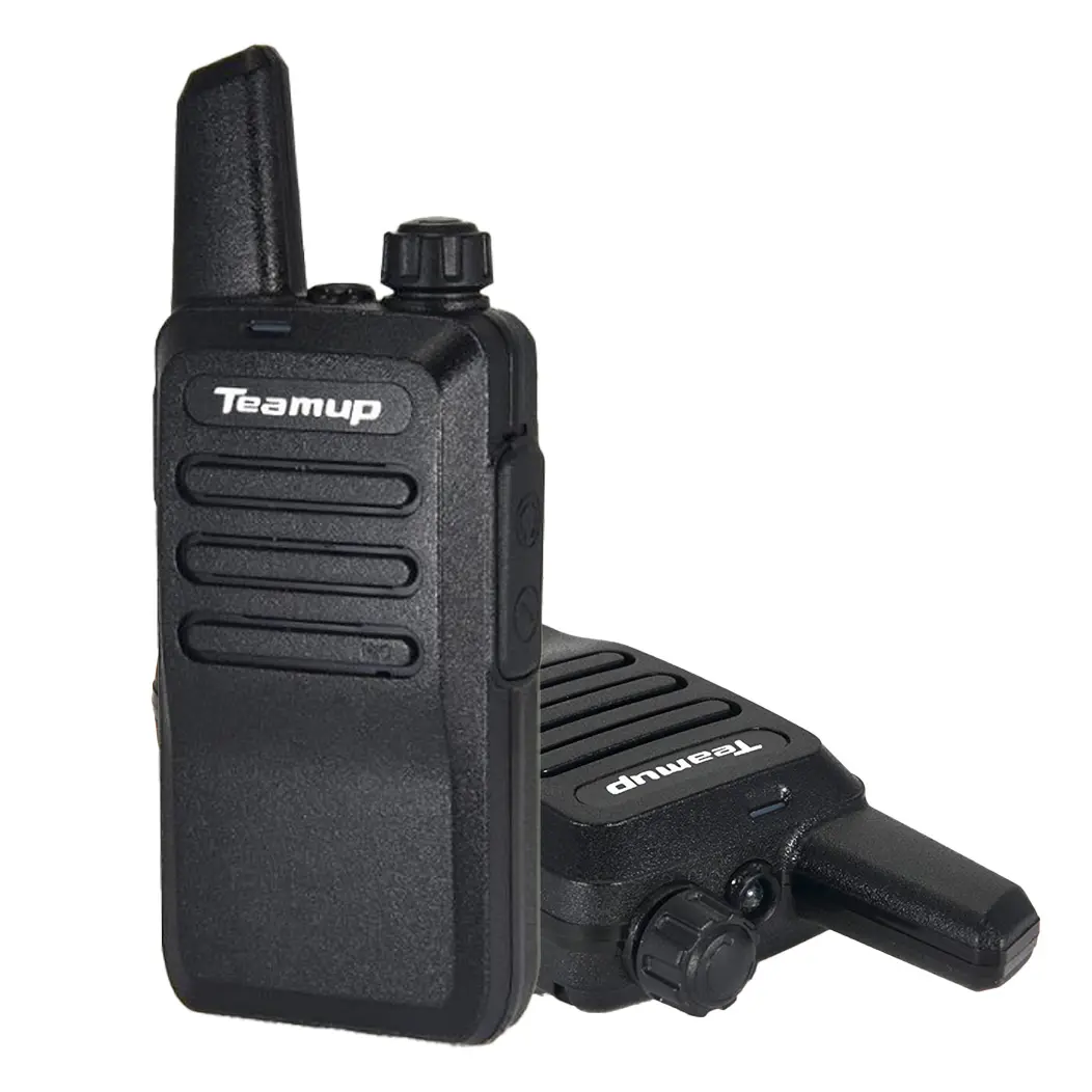 Factory Direct Sales Teamup T2 communication radio cheap price walkie-talkie Mini Two Way Radio walkie talkie