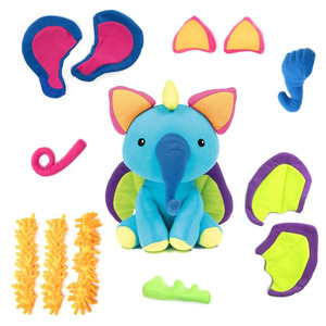 B854 Animal en peluche éléphant <span class=keywords><strong>activités</strong></span> d'apprentissage social et émotionnel moteur fin jouets préscolaires tout-petits en peluche autres jouets éducatifs - Product Image 3