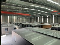 Casa Container Prefabbricata Modulare Espandibile 20ft 40ft con 3 Stanze, 2 Bagni e 2 Piani, Villa di Lusso dal Design Moderno Resistente agli Uragani