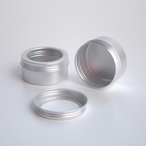 Boîte en aluminium personnalisable de 80 ml avec fenêtre pour l'emballage des épices, du sucre et des aliments - Pot mystère de qualité alimentaire pour bijoux - Product Image 4