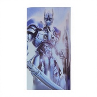 Jouet transformable Platinum Leader Class 4 Dark Electroplated Silver Knight pour robots en PVC pour garçons OP