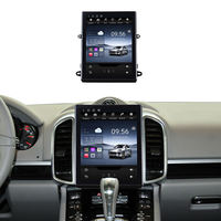 Pantalla Estilo Tesla de 10.4 Pulgadas, Radio para Auto con Android 15, Navegación GPS, Reproductor de DVD, CarPlay y Android Auto para Porsche Cayenne 2010-2017