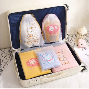 Embalaje de ropa, venta al por mayor, bolsa con cremallera deslizante de polietileno, camiseta de plástico esmerilado mate, sujetador, almacenamiento personalizado, suministro de pantalones reutilizables para mujer - Product Image 6