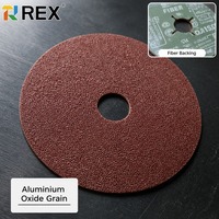 Disques en fibre de résine de haute qualité 4/4,5 pouces avec support en papier vulcanisé pour le polissage et le nettoyage