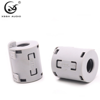 YIVO XSSH HIFI 5-13mm Filtre EMI RFI à anneau de ferrite à clipser DIY OEM ODM pour câble audio, vidéo et d'alimentation