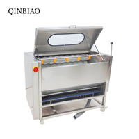 Borstelrolmachine Aardappel Wassen En Schillen, Elektrische Aardappelschiller, Aardappelwas-En Schilmachine