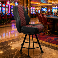 Chaises de poker de luxe VIP JRY, best-sellers, pivotantes à 360°, en PU, modernes et robustes, pour la maison, le bar, le sous-sol, la chambre ou l'atelier