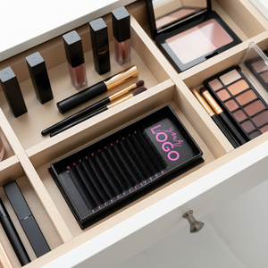 ขนตาปลอมแบบธรรมชาติ นุ่มสลวย ผลิตในรัสเซีย งานแฮนด์เมด รับผลิตแบรนด์ส่วนตัว ขนสังเคราะห์<span class=keywords><strong>เกาหลี</strong></span> PBT แบรนด์ของตัวเอง ขนาด 25 มม. สีดำด้าน เพิ่มวอลลุ่ม - Product Image 3