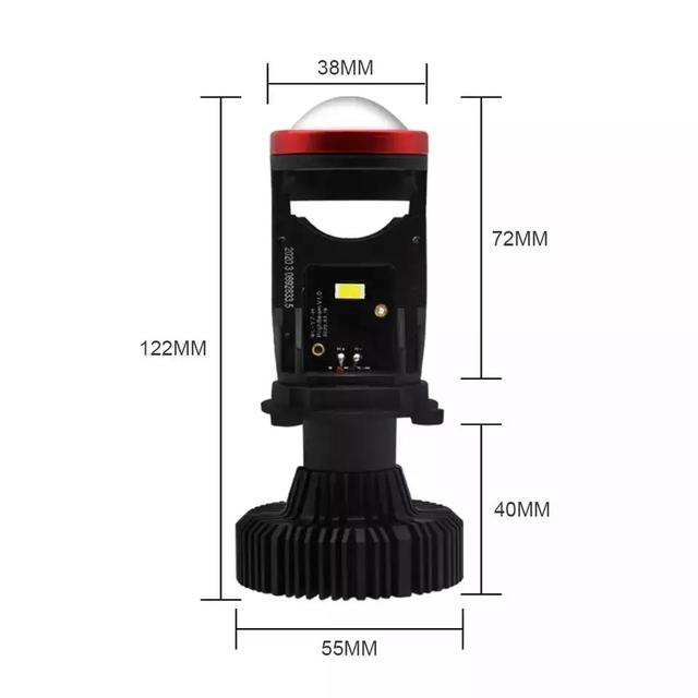 Y7 Motorcycle Led Light Car Bi-Led Real Laser Headlight Projector H4 Mini Led Projector Headlight 28000 lm Lens Kit Auto Lamp