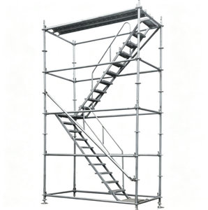 Andamio de aluminio europeo de montaje rápido Q235/Q355 con sistema de anillo multidireccional <span class=keywords><strong>Altrad</strong></span> para la venta - Product Image 3