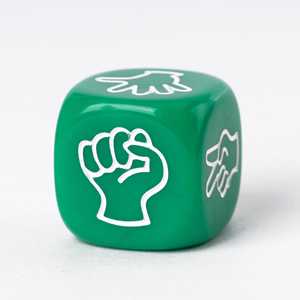 Cho biểu tượng tùy chỉnh bền Acrylic D6 Dice Set D & D chủ đề mới lạ quyết định Maker trò chơi công cụ cho Rock kéo giấy - Product Image 3