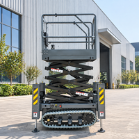 CE ISO Zertifizierte Hydraulische Scherenhebebühne 5m 6m 8m 10m Mobile Arbeitsplattform für Höhenarbeiten Scherenhebebühne