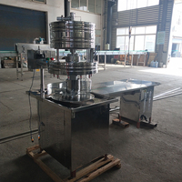 Machine de remplissage de bouteilles d'eau rotative semi-automatique à 12 têtes pour boissons et produits chimiques, haute capacité, acier inoxydable 304