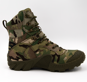 Botas Tácticas Militares de Camuflaje Digital Multicam CP de 8 Pulgadas DFA34AS33 con Mangas de Lona, Transpirables, para 3 Estaciones - Product Image 2