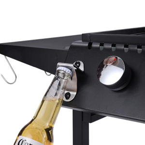 <span class=keywords><strong>Barbecue</strong></span> à gaz d'extérieur avec grande surface de cuisson, panier de rangement supérieur, OEM pour événements festifs et équipements de réunion - Product Image 5