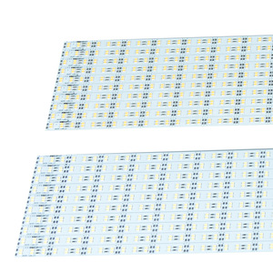 นิโก้ มลเดอร์ 2835 176 แถบไฟ LED 12V ความสว่างสูงแบบแข็งสองแถวสำหรับตู้โชว์เครื่องประดับแผงชั้นวางของ - Product Image 4