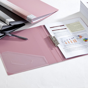 Comix A4 Single <b>Folder</b> AB151A-P <b>Plastic</b> Long Lever File Office Use - Product Image 4