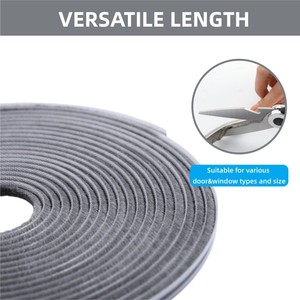 Bande d'étanchéité <span class=keywords><strong>de</strong></span> porte coulissante en <span class=keywords><strong>verre</strong></span> avec bande d'étanchéité côté coupe-froid - Product Image 3