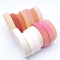 Bande élastique pliable mate de 2 cm, 1750 couleurs en stock, ruban biais en nylon pour sous-vêtements, couture de vêtements, artisanat