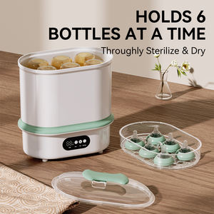 Hoge Capaciteit Babyfles Stoomsterilisator Draagbare Babyfles Sterilisator Met Drogen - Product Image 5