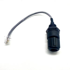 Connecteur étanche pour câble Ethernet LAN RJ45, type long <span class=keywords><strong>M25</strong></span>, montage sur panneau, extérieur - Product Image 2