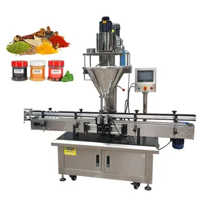 Semi Automatic Can Auger Cup Automatic Coffee Dry Milk Powder Small Bottle Filling Machines Spice Bottle Filling Packing Machine