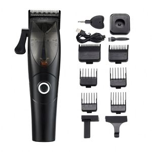 Stainless Steel <b>Blade</b> Salon Hair Clippers for <b>Barber</b> Hairdressing Equipment 9500RPM Multifunctional Electric Hair Trimmer - Product Image 1