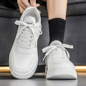 Chaussures blanches pour étudiants, respirantes, à semelle souple, antidérapantes, décontractées, plates, à la mode, pour jeunes, pour le sport en plein air, quatre saisons - Product Image 6