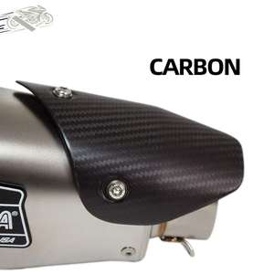 Géométrie 60MM <span class=keywords><strong>Yoshimura</strong></span> AT2 <span class=keywords><strong>Silencieux</strong></span> d'échappement universel en fibre de <span class=keywords><strong>carbone</strong></span> pour moto avec DB Killer pour CBR650R GSXR750 MT09 DUKE1 - Product Image 2
